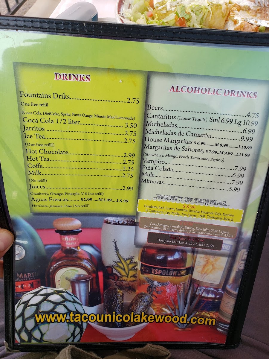 Taco Unico Menu - Image 6